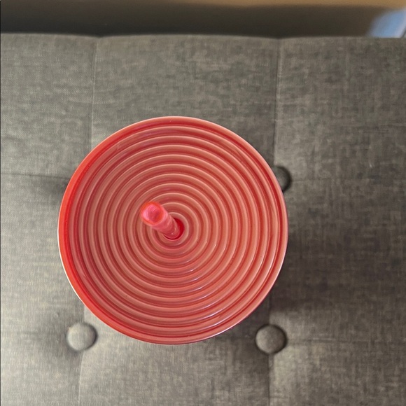 Starbucks Textured Pink Tumbler with Straw - Picture 5 of 5